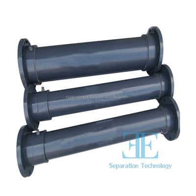স্ট্যাটিক মিশ্রণকারী রাসায়নিক ডোজিং জন্য Helical মিশ্রণ সমাধান পাইপ টিউব