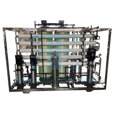 গার্মেন্টস স্টোরের জন্য 1m3/H-200m3/H রিভার্স অস্মোসিস ওয়াটার পিউরিফিকেশন সিস্টেম