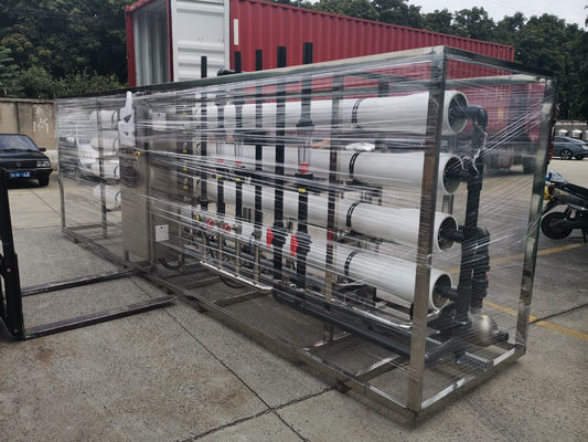 গার্মেন্টস স্টোরের জন্য 1m3/H-200m3/H রিভার্স অস্মোসিস ওয়াটার পিউরিফিকেশন সিস্টেম
