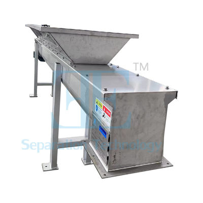 0.8m3/H-12m3/H স্ক্রু প্রেস ডিওয়াটারিং 0.4kw শ্যাফট স্ল্যাড ডিওয়াটারিং প্রেস