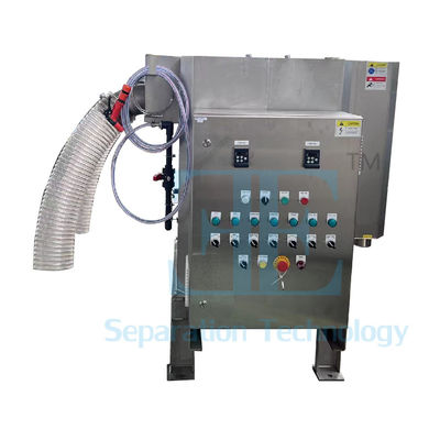 0.8m3/H-12m3/H স্ক্রু প্রেস ডিওয়াটারিং 0.4kw শ্যাফট স্ল্যাড ডিওয়াটারিং প্রেস