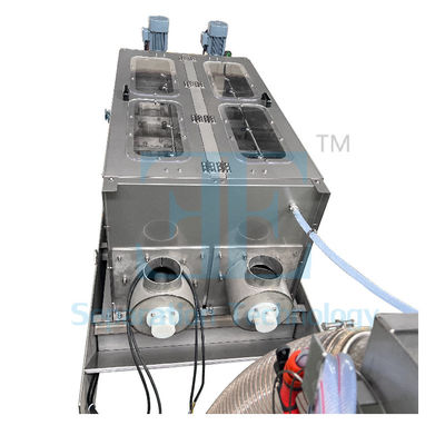 0.8m3/H-12m3/H স্ক্রু প্রেস ডিওয়াটারিং 0.4kw শ্যাফট স্ল্যাড ডিওয়াটারিং প্রেস