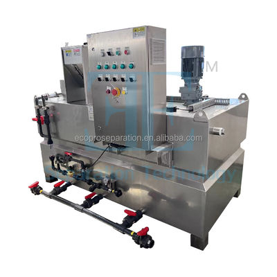 0.75kw রাসায়নিক ডোজিং ডিভাইস পলিমার ডোজিং ইউনিট 2000L/H উৎপাদনশীলতা