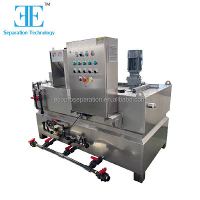 0.75kw রাসায়নিক ডোজিং ডিভাইস পলিমার ডোজিং ইউনিট 2000L/H উৎপাদনশীলতা