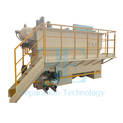 50L / ঘন্টা DAF জল চিকিত্সা সিস্টেম 5.5kw পাম্প দ্রবীভূত বায়ু ফ্লোটেশন ইউনিট