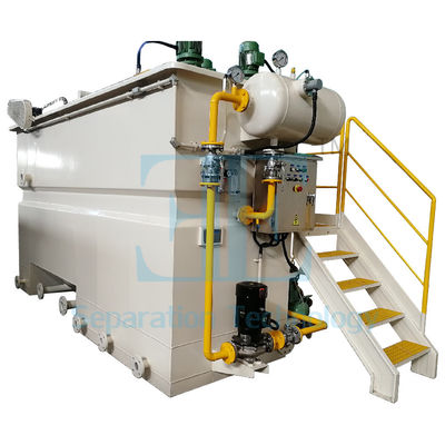 50L / ঘন্টা DAF জল চিকিত্সা সিস্টেম 5.5kw পাম্প দ্রবীভূত বায়ু ফ্লোটেশন ইউনিট