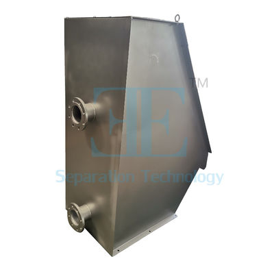 SUS304 SUS316 উইজ ওয়্যার স্ক্রিন 0.2mm Mesh স্ট্যাটিক স্ক্রিন বর্জ্য জল