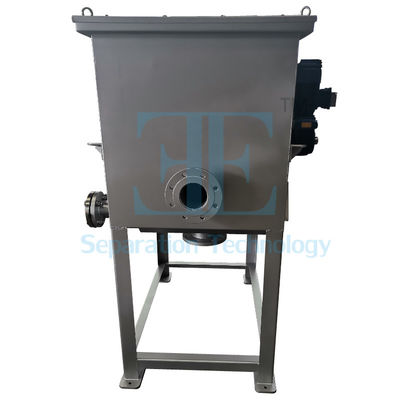 0.75kw SUS304 রোটারি ড্রাম স্ক্রিনিং মেশিন DN350 আউটলেট ফ্ল্যাঞ্জ রোটারি ড্রাম স্ক্রিন ফিল্টার