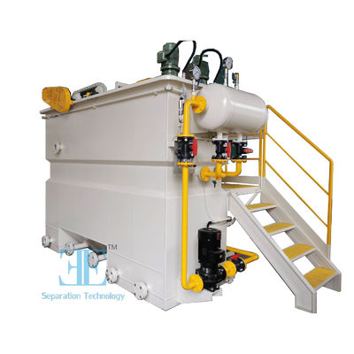 দক্ষতা উচ্চ দ্রবীভূত বায়ু ফ্লোটেশন DAF 5m3/H বৈদ্যুতিক স্বয়ংক্রিয় নিয়ন্ত্রণ