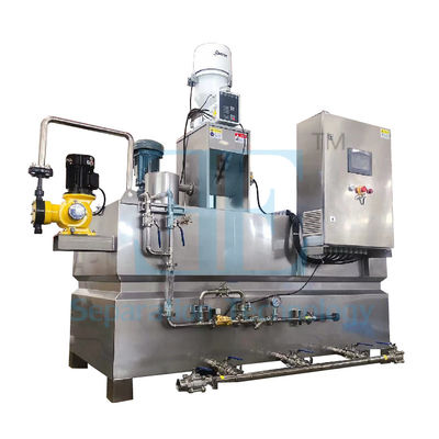2000L/H অটোমেটিক ±1% নির্ভুলতা পলিমার ডোজিং সিস্টেম 0.75kw Agitators সঙ্গে