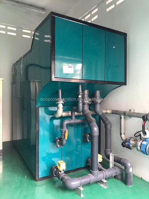 SUS 304 শিল্প ইলেক্ট্রোকোয়াগুলেশন সিস্টেম 40m3/h বর্জ্য জল শোধন