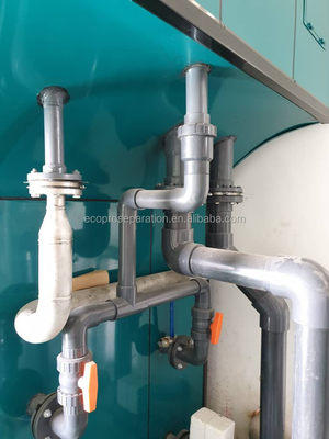 SUS 304 শিল্প ইলেক্ট্রোকোয়াগুলেশন সিস্টেম 40m3/h বর্জ্য জল শোধন