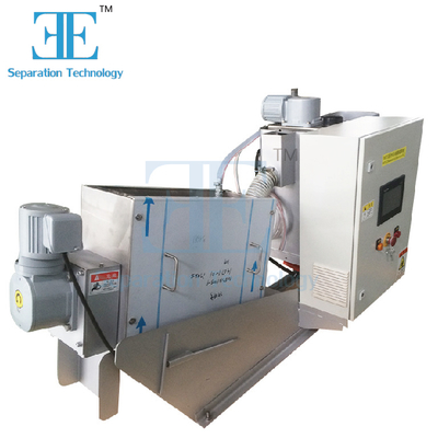 স্ক্রু প্রেস স্লাজ ডিওয়াটারিং মেশিন ৯.৬-১২০ ঘনমিটার/ঘণ্টা ক্ষমতা