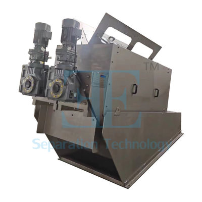 স্ক্রু প্রেস স্ল্যাড ডিওয়াটারিং মেশিন 10-150m3/h 220V-380V